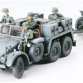 Tamiya 1/35 Krupp Towing Truck W/37Mm Pak Plastik Askeri Araç Maket Kiti