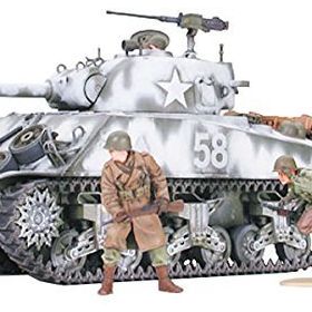 Tamiya 1/35 M4A3 Sherman 105MM Howitzer Plastik Tank Maket Kiti
