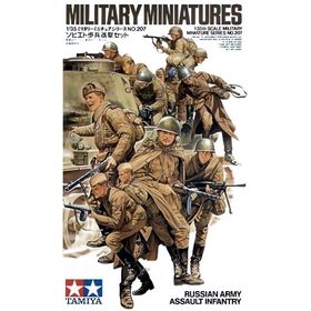 Tamiya 1/35 Russian Army Assault Infantry Plastik Askeri Figür Maket Kiti