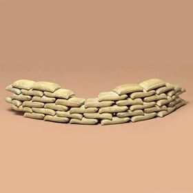 Tamiya 1/35 Sand Bag Plastik Kum Torbası Maket Kiti