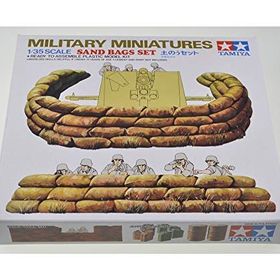 Tamiya 1/35 Sand Bag Plastik Kum Torbası Maket Kiti