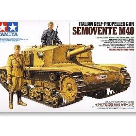 Tamiya 1/35 SP Gun Semovente M40 Plastik Tank Maket Kiti
