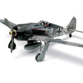 Tamiya 1/48 Focke-Wulf FW190 A-8-A-8 R2 Plastik Uçak Maket Kiti