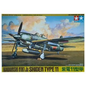 Tamiya 1/48 Kawanishi Shiden Typ Ll Plastik Uçak Maket Kiti