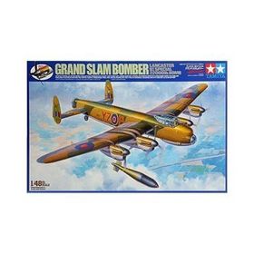 Tamiya 1/48 Lancester Grand Slam Bomber Propeller Action Plastik Uçak Maket Kiti
