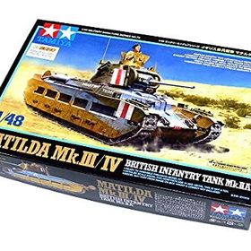 Tamiya 1/48 Matilda Mk.lll/lV Plastik Tank Maket Kiti