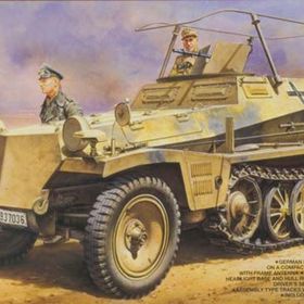 Tamiya 1/48 Sd.Kfz. 250/3 Greif Plastik Maket Kiti