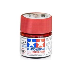 Tamiya X-27 10 ML Clear Red Parlak Akrilik Boya