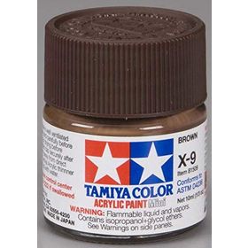 Tamiya X-9 10 ML Brown Parlak Akrilik Boya