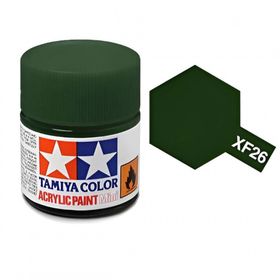 Tamiya XF-26 10 ML Deep Green Mat Akrilik Boya