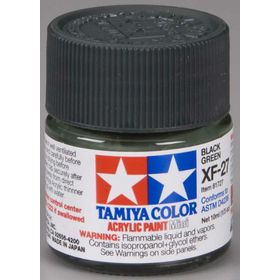 Tamiya XF-27 10 ML Black Green Mat Akrilik Boya