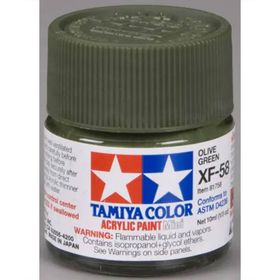 Tamiya XF-58 10 ML Olive Green Mat Akrilik Boya