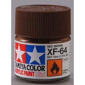 Tamiya XF-64 10 ML Red Brown Mat Akrilik Boya