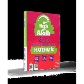 Tammat Yayıncılık 8. Sınıf Hızlı Akıllı Haftalık Matematik Deneme