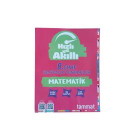 Tammat Yayıncılık 8. Sınıf Hızlı Akıllı Haftalık Matematik Deneme