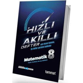 Tammat Yayıncılık 8. Sınıf LGS Matematik Hızlı ve Akıllı Defter