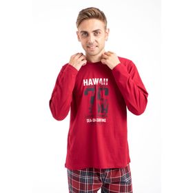 Tampap 2170 Bordo Erkek Pijama Takımı