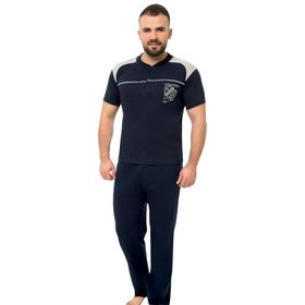 Tampap Düğmeli Erkek Pijama Takımı