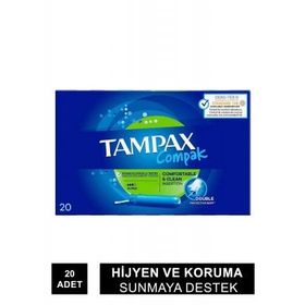 Tampax 20'li Süper Compak Tampon