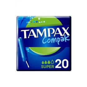 Tampax 20'li Süper Compak Tampon