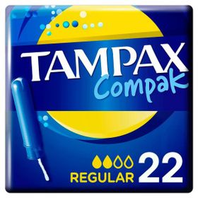 Tampax Compak 22x2 44 Adet Süper Tampon