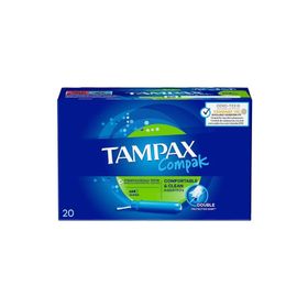 Tampax Compak Super Aplikatörlü 20 Adet Tampon