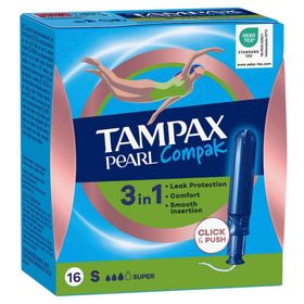 Tampax Pearl Compak Super 16'lı Tampon