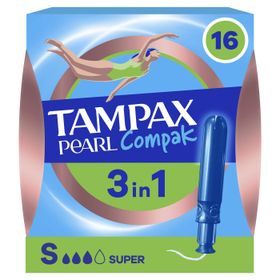 Tampax Pearl Compak Super 16'lı Tampon