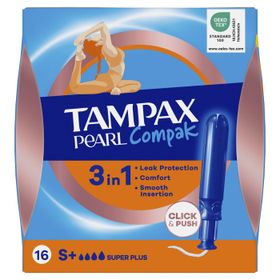Tampax Pearl Compak Super 16'lı Tampon