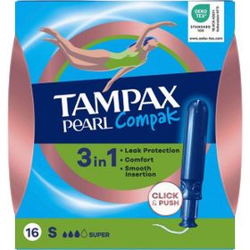 Tampax Pearl Compak Super 16'lı Tampon