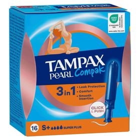 Tampax Pearl Compak Super 16'lı Tampon