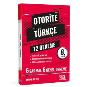 Tandem Otorite Türkçe 12 Deneme 8. Sınıf Tandem Yayınları