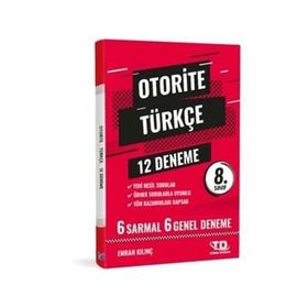 Tandem Otorite Türkçe 12 Deneme 8. Sınıf Tandem Yayınları