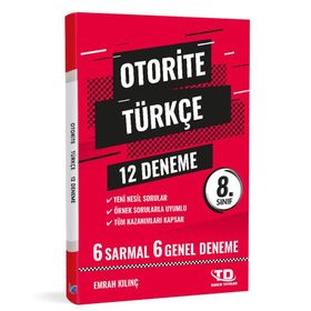 Tandem Otorite Türkçe 12 Deneme 8. Sınıf Tandem Yayınları