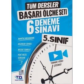 Tandem Yayınları 5. Sınıf Tüm Dersler Başarı Ölçme Seti 6 Deneme Sınavı