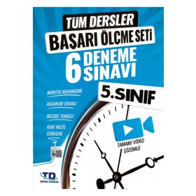 Tandem Yayınları 5. Sınıf Tüm Dersler Başarı Ölçme Seti 6 Deneme Sınavı