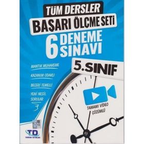 Tandem Yayınları 5. Sınıf Tüm Dersler Başarı Ölçme Seti 6 Deneme Sınavı