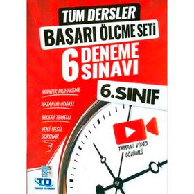 Tandem Yayınları 6. Sınıf Tüm Dersler Başarı Ölçme Seti 6 Deneme Sınavı