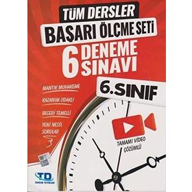 Tandem Yayınları 6. Sınıf Tüm Dersler Başarı Ölçme Seti 6 Deneme Sınavı