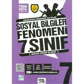 Tandem Yayınları 7. Sınıf Sosyal Bilgler Fenomeni Soru Bankası