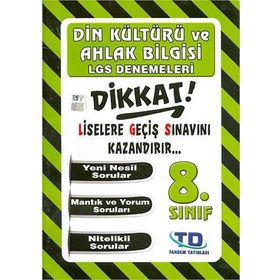 Tandem Yayınları 8. Sınıf LGS Din Kültürü Denemeleri