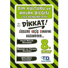 Tandem Yayınları 8. Sınıf LGS Din Kültürü Denemeleri