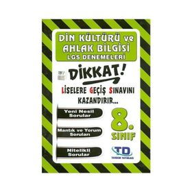 Tandem Yayınları 8. Sınıf LGS Din Kültürü Denemeleri