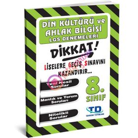 Tandem Yayınları 8. Sınıf LGS Din Kültürü Denemeleri