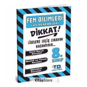 Tandem Yayınları 8. Sınıf LGS Fen Bilimleri Denemeleri