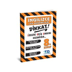 Tandem Yayınları 8. Sınıf LGS İngilizce Deneme