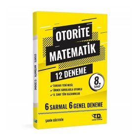 Tandem Yayınları 8. Sınıf LGS Otorite Matematik 12 Deneme