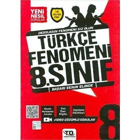 Tandem Yayınları 8. Sınıf Yeni Nesil Türkçe Soru Bankası