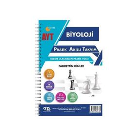 Tandem Yayınları AYT Biyoloji Pratik Akıllı Takvim