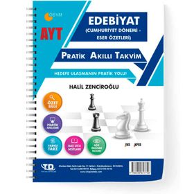 Tandem Yayınları AYT Edebiyat Pratik Akıllı Takvim